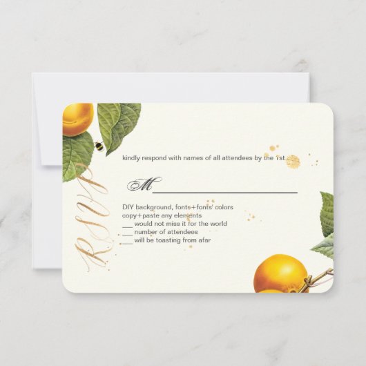 PixDezines RSVP Orchard/Peachs/Redoute (裏面)