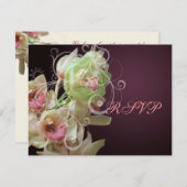 PixDezines RSVP Orchid +装飾用の飾り (正面/裏面)