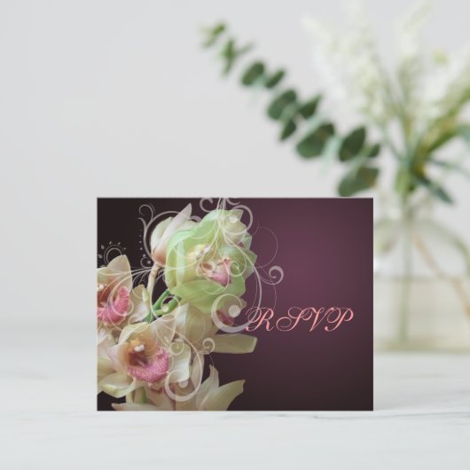 PixDezines RSVP Orchid +装飾用の飾り (スタンド正面)