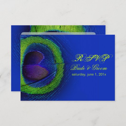 PixDezines rsvp peacock eye/cobalt/diy (正面/裏面)