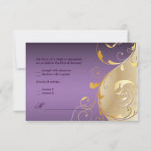 PixDezines rsvp Peacock、Filigree+swarls/DIY文字 (裏面)