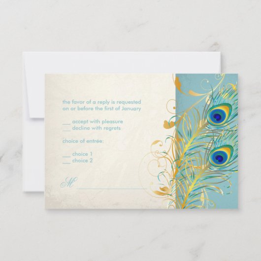 PixDezines rsvp Peacock Pizzazz/DIY文字 (裏面)