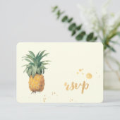 PixDezines rsvp Pineapple/金ゴールドブラシストローク (スタンド正面)