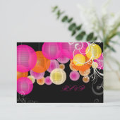 PixDezines rsvp pink/orange/yellow lanterns (スタンド正面)