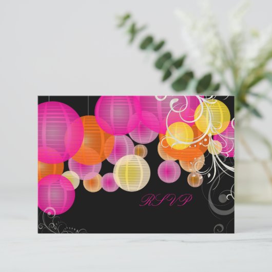 PixDezines rsvp pink/orange/yellow lanterns (スタンド正面)