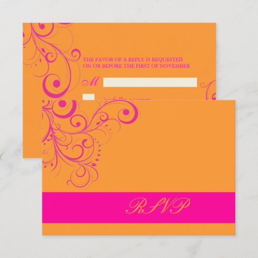 PixDezines rsvp Pink Swarls/DIY背景色 (正面/裏面)