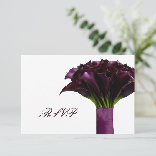 PixDezines rsvp purple calla lilies/diy (スタンド正面)