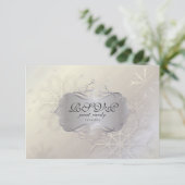 PixDezines rsvp Snowflakes、Winter Weding (スタンド正面)