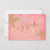 PixDezines RSVP/Starfish 出欠カード (正面)