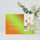 PixDezines RSVP Tallits/B'not（ユダヤ教の）バル・ミツバー (スタンド正面)