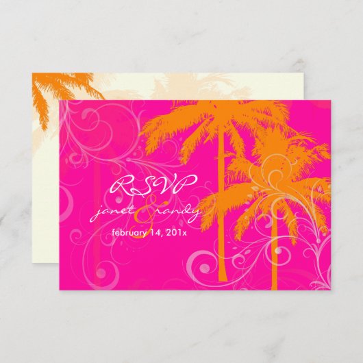 PixDezines rsvp twin palm+swilrs/DIYカラー (正面/裏面)