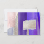 PixDezines RSVP w Meal, モダンArt, Purple Silver (裏面)