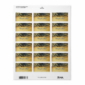 PixDezines Safari、ヴィンテージブルーチーズ ラベル (フルシート)