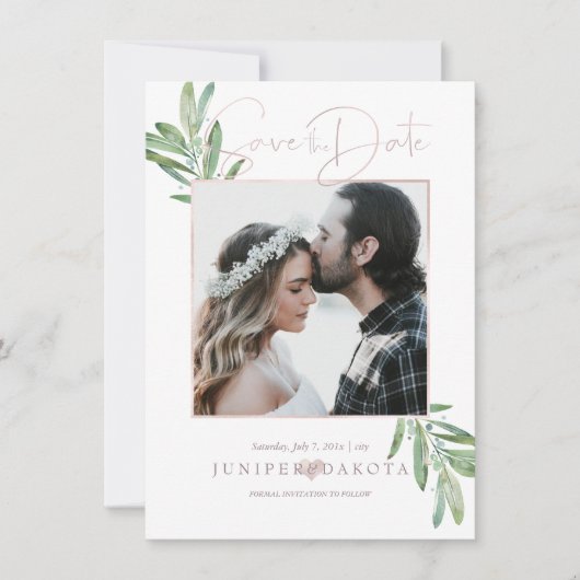 PIXDEZINES SAGE、GREENERYは日付を保存 セーブザデート (正面)