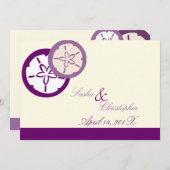 PixDezines Sandollar Starfish/DIY Color!! 招待状 (正面/裏面)