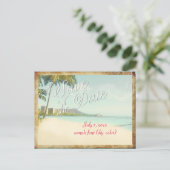 PixDezines/save日付/ヴィンテージダイヤモンドヘッド 案内ポストカード (スタンド正面)