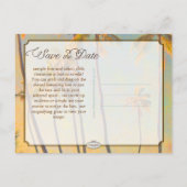 PixDezines/save日付/ヴィンテージハワイ 案内ポストカード (裏面)