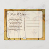 PixDezines/save日付/ヴィンテージハワイ 案内ポストカード (裏面)