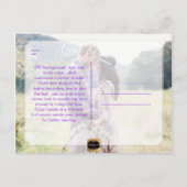 PixDezines SAVE THE DATE/カラーラン/レインボー 案内ポストカード (裏面)