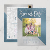 PixDezines Save the Date / モダンなDIYカラー 案内ポストカード (正面/裏面)