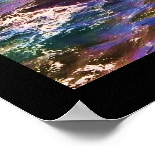 PixDezines Sea Arch、Crator Rim Drive ポスター (角)