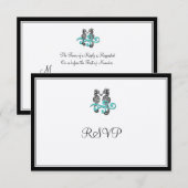 PixDezines Seahorse RSVP (正面/裏面)