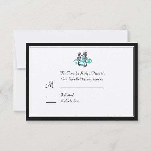 PixDezines Seahorse RSVP (裏面)