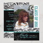 PixDezines Sgaritial, Bellissimo Damask（PixDezines 招待状 (正面/裏面)