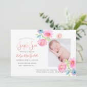 PixDezines SIP+SEE, 水彩花束 案内状 (スタンド正面)