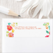 PixDezines sophieの庭/フローラ水色 ラベル (インサイチュ)