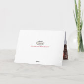 PixDezines stewartタータンチェック サンキューカード (裏面)