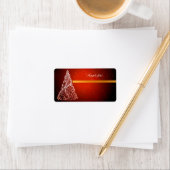 PixDezines Swarlsクリスマスツリー ラベル (インサイチュ)