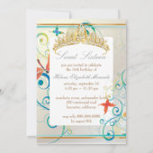 PixDezines SWEET 16/BUTTERBURES/SWIRLS/DRAGONBLES 招待状 (裏面)