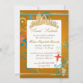 PixDezines Sweet 16/Butterfiles/Swarls/Dragonbles 招待状 (裏面)