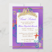 PixDezines Sweet 16/Butterfiles/Swarls/Dragonbles 招待状 (裏面)