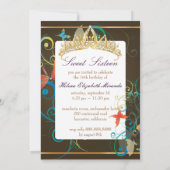 PixDezines Sweet 16/Butterfiles/Swarls/Dragonbles 招待状 (裏面)