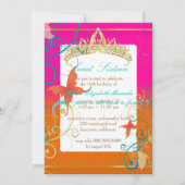 PixDezines Sweet 16/Butterfiles/Swarls/Dragonbles 招待状 (裏面)