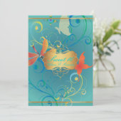 PixDezines Sweet 16/Butterfiles/Swarls/Dragonbles 招待状 (スタンド正面)