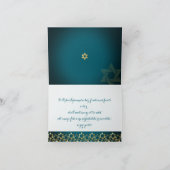 PixDezines Tallit（ユダヤ教の）バル・ミツバーありがとう/DIYカラー サンキューカード (内部)