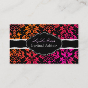 PixDezines Tanza Damask/DIY背景 名刺