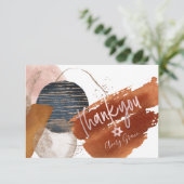 PixDezines THANK YOUバルミツワー水彩画 サンキューカード (スタンド正面)