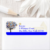 PixDezines tree of life/（ユダヤ教の）バル・ミツバー ラベル (インサイチュ)