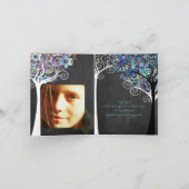 PixDezines tree of life/you/感謝していchalkboard サンキューカード (内部)