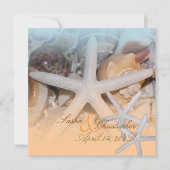 PixDezines Under the Sea、ヒトデ/招待状 招待状 (正面)