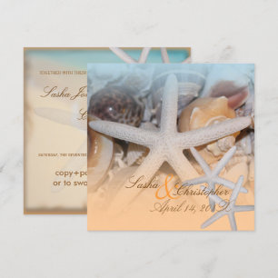PixDezines Under the Sea、ヒトデ/招待状 招待状