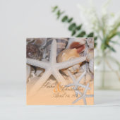 PixDezines Under the Sea、ヒトデ/招待状 招待状 (スタンド正面)