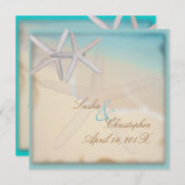 PixDezines Under the Sea、DIY背景色！ 招待状 (正面/裏面)