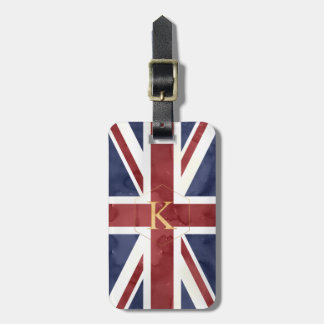 PIXDEZINES UNION JACK + DIY MONOGRAM ラゲッジタグ