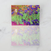 PixDezines vanゴッホアイリス/stレミー カード (内部)