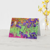 PixDezines vanゴッホアイリス/stレミー カード (黄色い花)